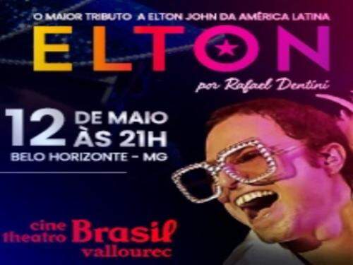 Tributo Elton John por Rafael Dentini | Cine Theatro Brasil Vallourec